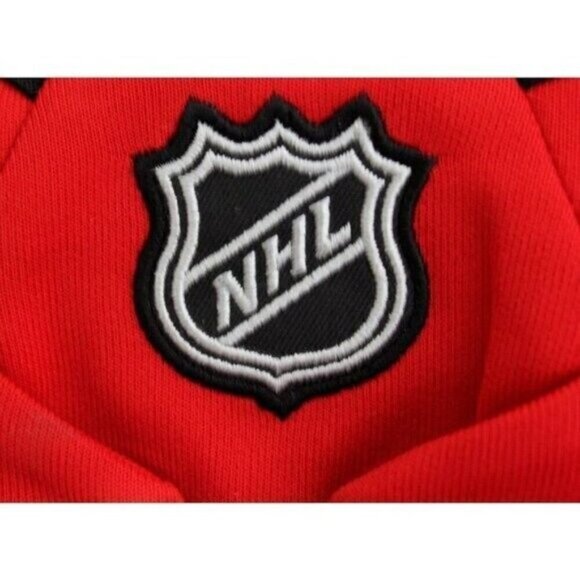 Calgary Flames Mens Fanatics Jersey NHL Breakaway Hockey Licensed Red Sz XL - Picture 8 of 16